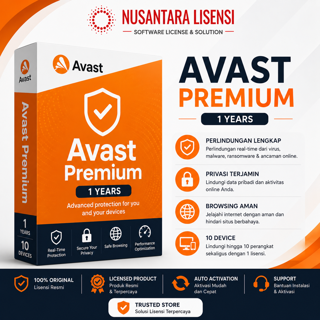 Avast Premium 1 Years