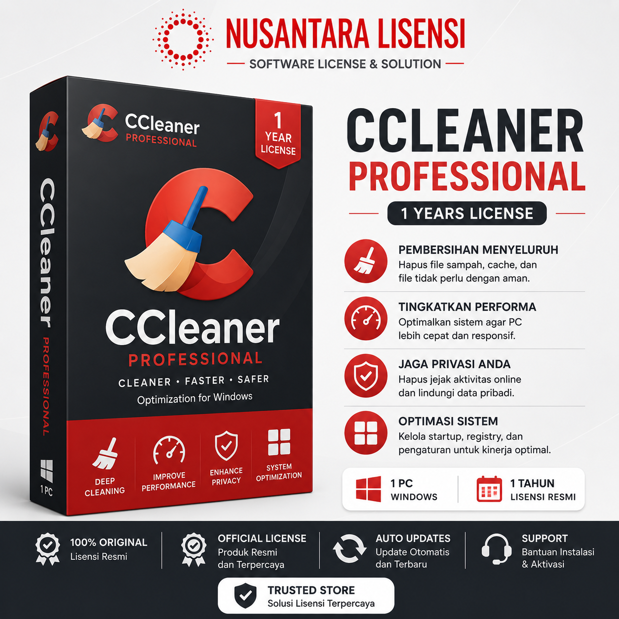 CCleaner Professional Pro 1 Years